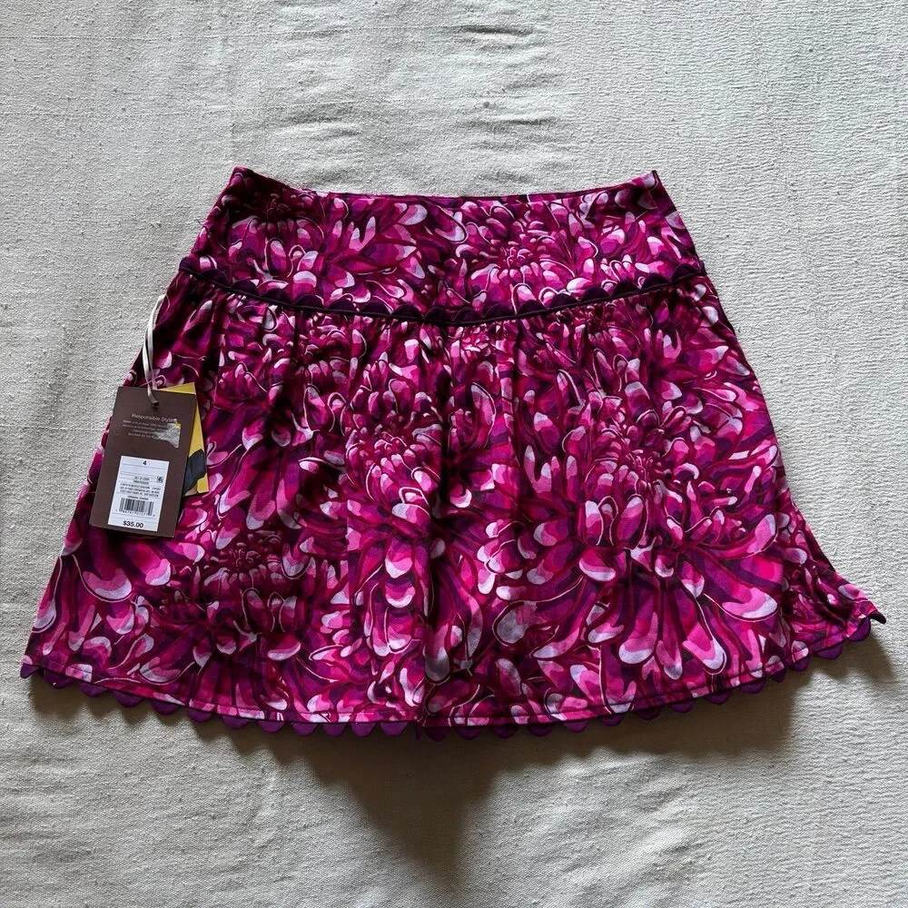Kika Vargas Floral Print Skirt